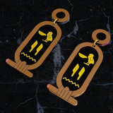 Queen Cartouche Dangles