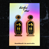 Queen Cartouche Dangles