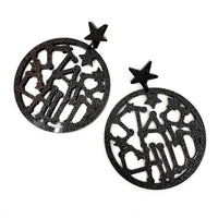 Star Child Extra Large Statement Dangles