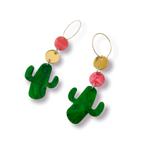 Party Cactus Hoops